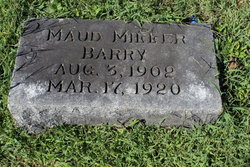 Maud <I>Miller</I> Barry 