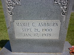 Mamie May <I>Crissman</I> Ashburn 