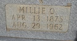 Millie Emiline <I>Quinn</I> Thompson 