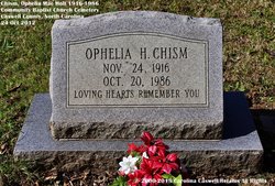 Ophelia Mae <I>Holt</I> Chism 