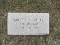 Sue Margaret <I>Keeter</I> Bailey 