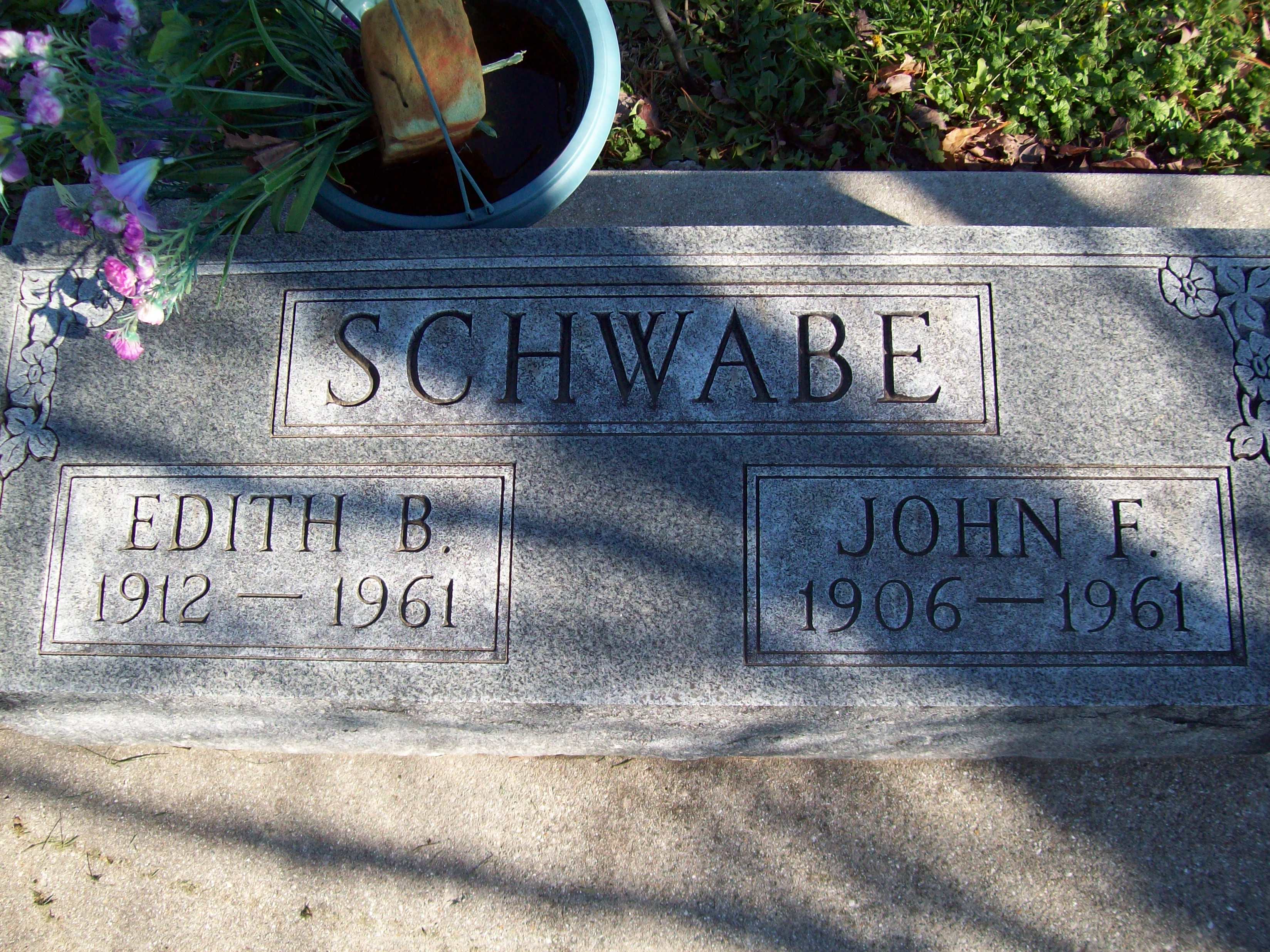 John Frederick Schwabe (1906-1961) - Find a Grave Memorial