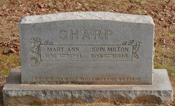 Mary Ann Sharp 