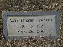 Sara <I>Kilgore</I> Campbell 