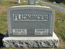 Alice Mary <I>Baker</I> Flickinger 
