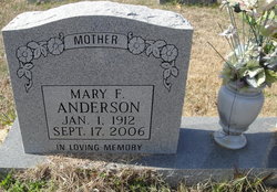 Mary <I>Fuller</I> Anderson 