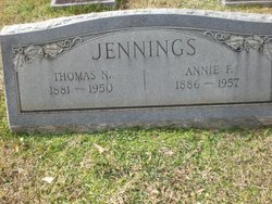 Annie <I>Futch</I> Jennings 