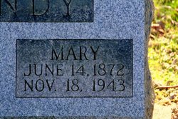 Mary Ann <I>Spencer</I> Bundy 