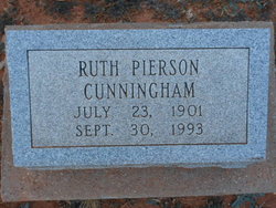 Ruth <I>Pierson</I> Cunningham 
