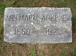 Ann Maria <I>Grosh</I> Ankeney 