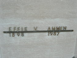 Effie V <I>Ammons</I> Ammen 