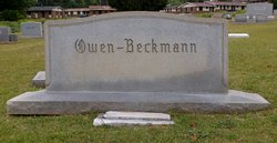 Billie <I>Owen</I> Beckmann 