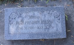 Ruth <I>Prisbrey</I> Folsom 
