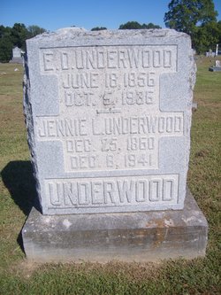 Jennie L. <I>Morris</I> Underwood 