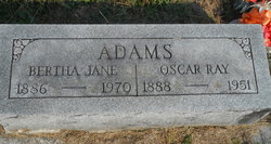 Bertha Jane Adams 