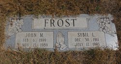 Sybil Lee <I>Holbert</I> Frost 