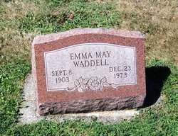 Emma May <I>Butler</I> Waddell 