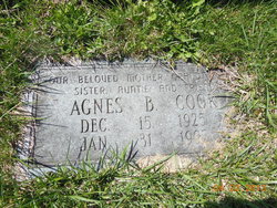 Agnes B. <I>Blair</I> Cook 
