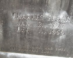 Charles Edgar Staples 