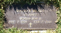 David E Brady 