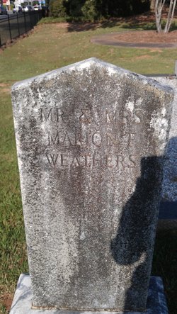 Marion Francis Weathers 