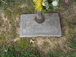 Bertha Mae <I>Davis</I> Dunlap 