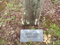 Katherine Luvicey “Aunt Lou” <I>Gill</I> Calcote 