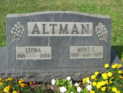 Leona <I>Bowser</I> Altman 