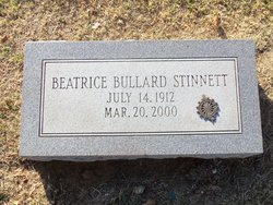 Dr Beatrice B <I>Bullard</I> Stinnett 