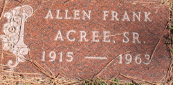 Allen Frank Acree Sr.