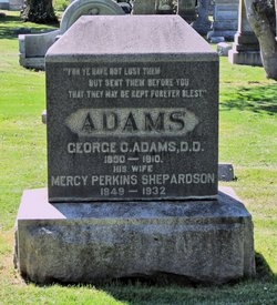 Rev George Crawford Adams 