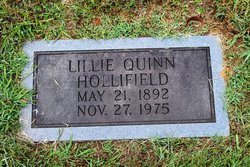 Lillie “Lillian” <I>Quinn</I> Hollifield 
