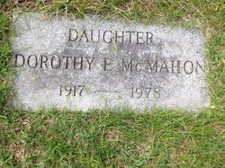 Dorothy Evelyn McMahon 