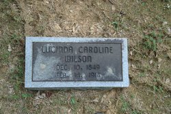 Lucinda Caroline “Callie” <I>Howell</I> Wilson 