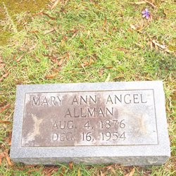 Mary Ann <I>Angel</I> Allman 