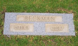 June <I>Furman</I> Beckman 