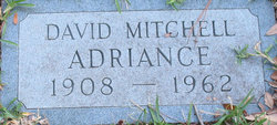 David Mitchell Adriance 