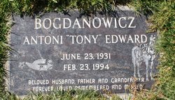 Antoni Edward “Tony” Bogdanowicz 