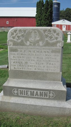 Anna Margaretha <I>Hasz</I> Niemann 