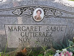 Margaret <I>Sabol</I> Gutierrez 