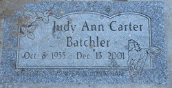 Judy Ann <I>Carter</I> Batchler 