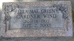Ella Mae <I>Green</I> Wind 