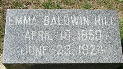 Emma Belle <I>Baldwin</I> Hill 
