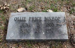 Ollie <I>Price</I> Bishop 