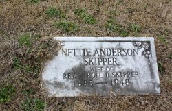 Nettie <I>Anderson</I> Skipper 