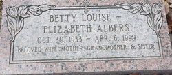 Betty Louise <I>Kolb</I> Albers 