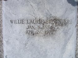 Willie Laurie “W.L.” Brown Sr.