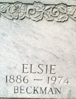 Elsie Emma <I>Beckman</I> Alt 
