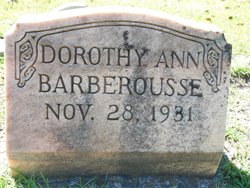 Dorothy Ann Barberousse 