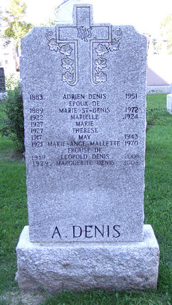 Marie <I>St. Denis</I> Denis 